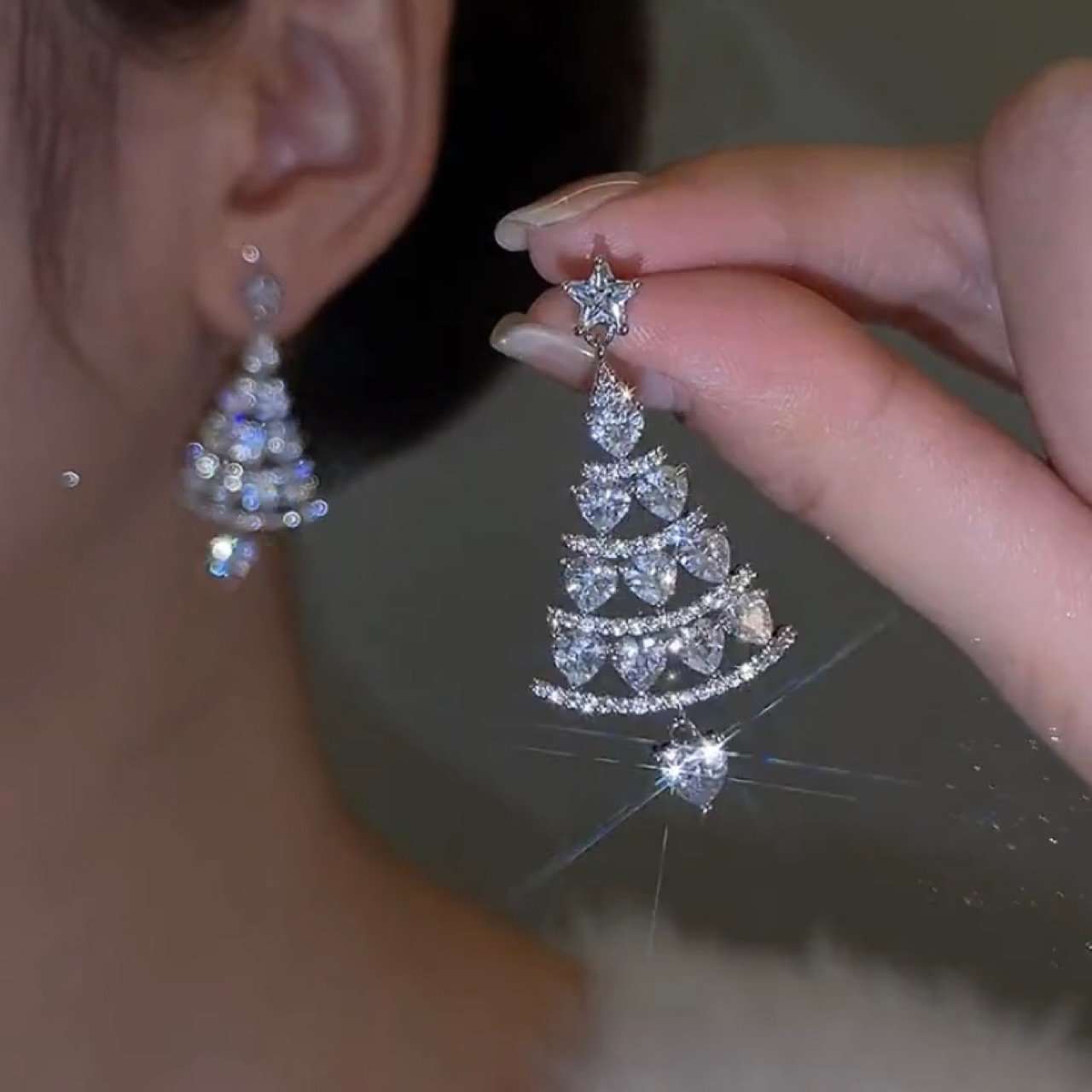 🎄Christmas Tree Earrings
