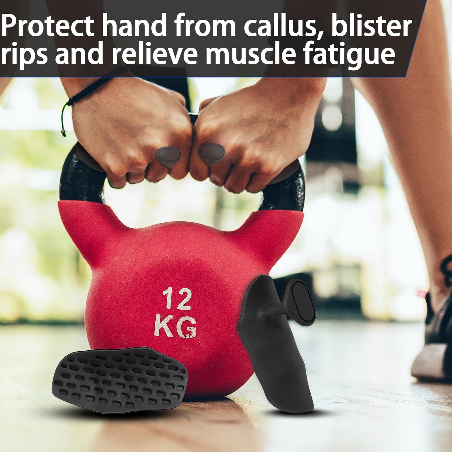 No Sweat - Non-Slip Exercise Grip Silicone Fitness