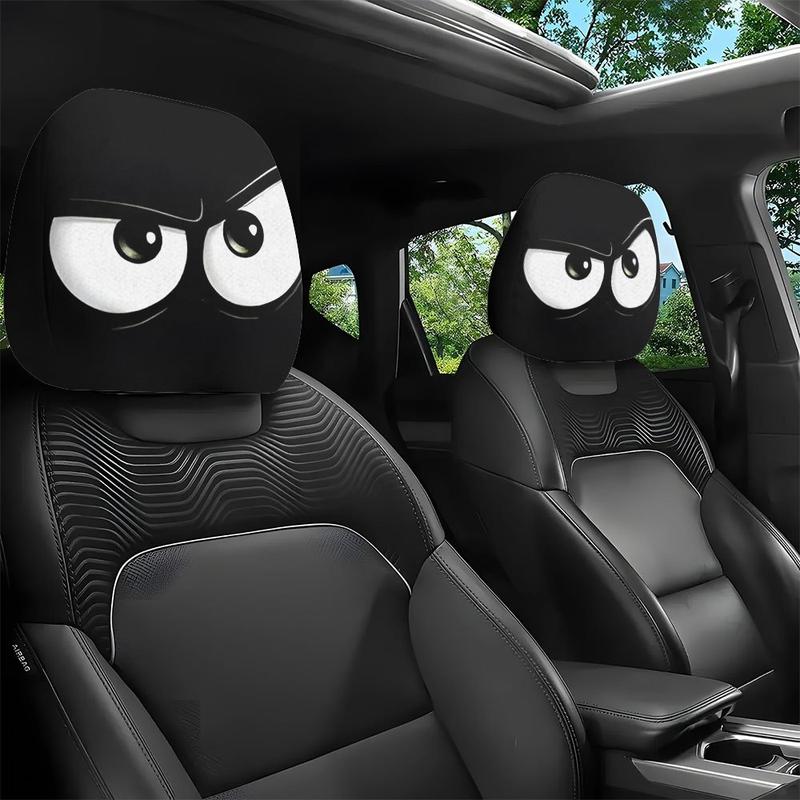 π Funny Cartoon Car Headrest Covers β 2PCS Universal Fit π