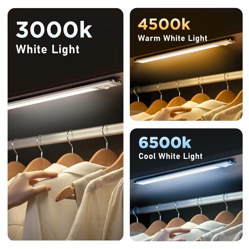 💡Under Cabinet Lights-52LED Motion Sensor Night Light Indoor