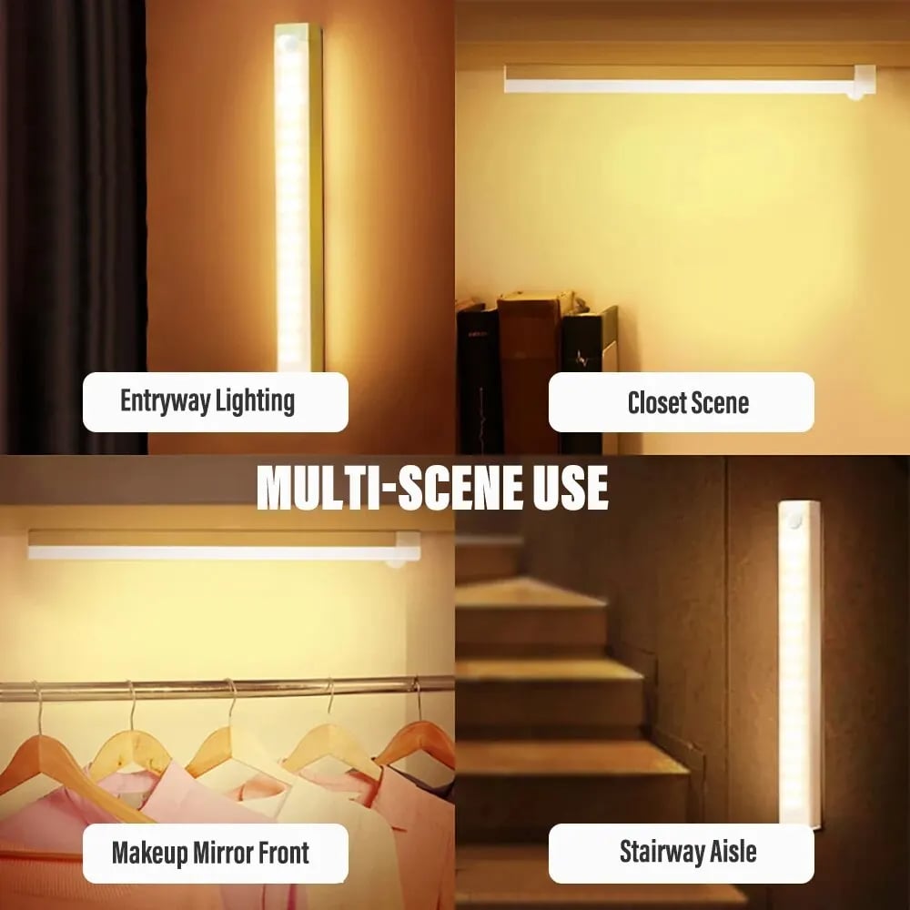 🔥 Punch-free Smart Sensor Magnetic Rechargeable LED Lights