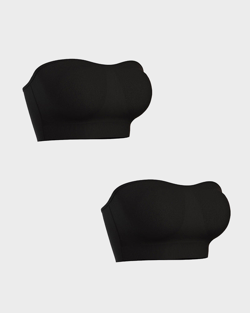 🔥Buy 2 Get 1 Free🔥Non-Slip Bandeau Seamless Wireless Strapless Bra