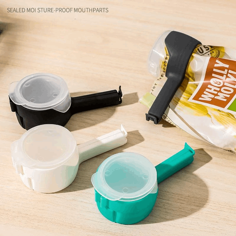 📢Buy 1 Get 1 FREE for only $19.99📢 Reusable Food Bag Clips with Pour Spout