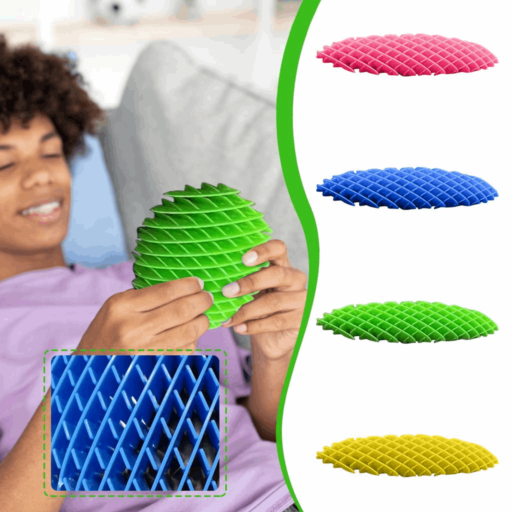 🔥Up To 69% Off!🔥-Decompression elastic net worm toy