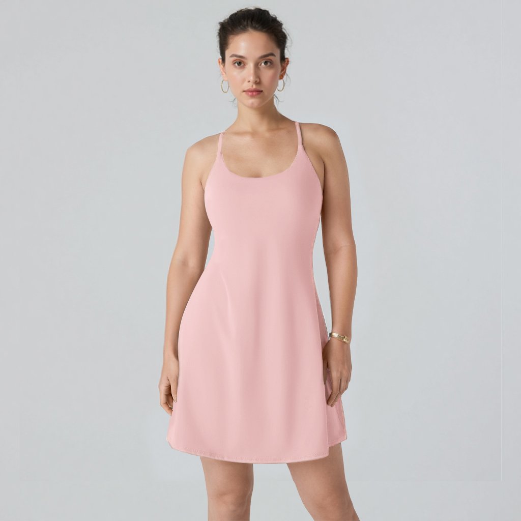 🎁Last Day 50% OFF🔥The Ultimate Tummy Control Backless Active Dress