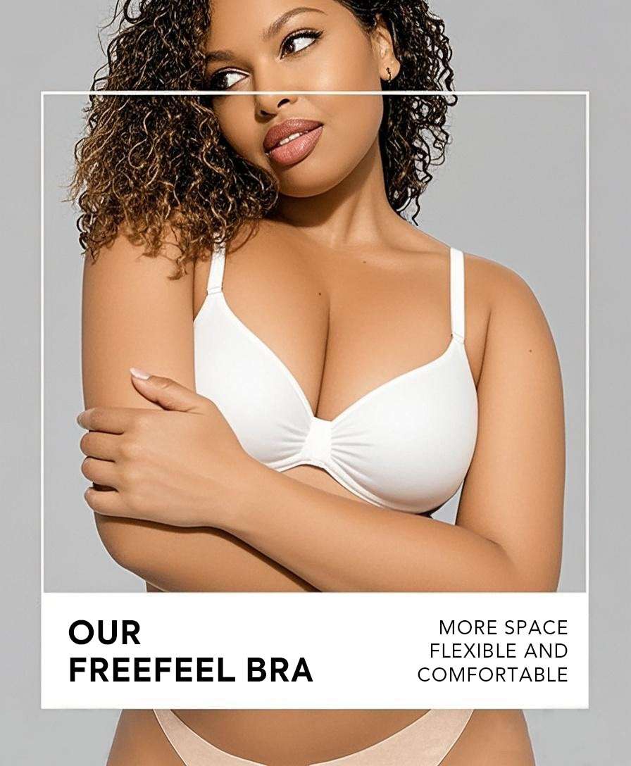 🏆BUY 2 GET 2 FREE⚡Women's Full Coverage Non-Padded Wireless Sculpt Bra