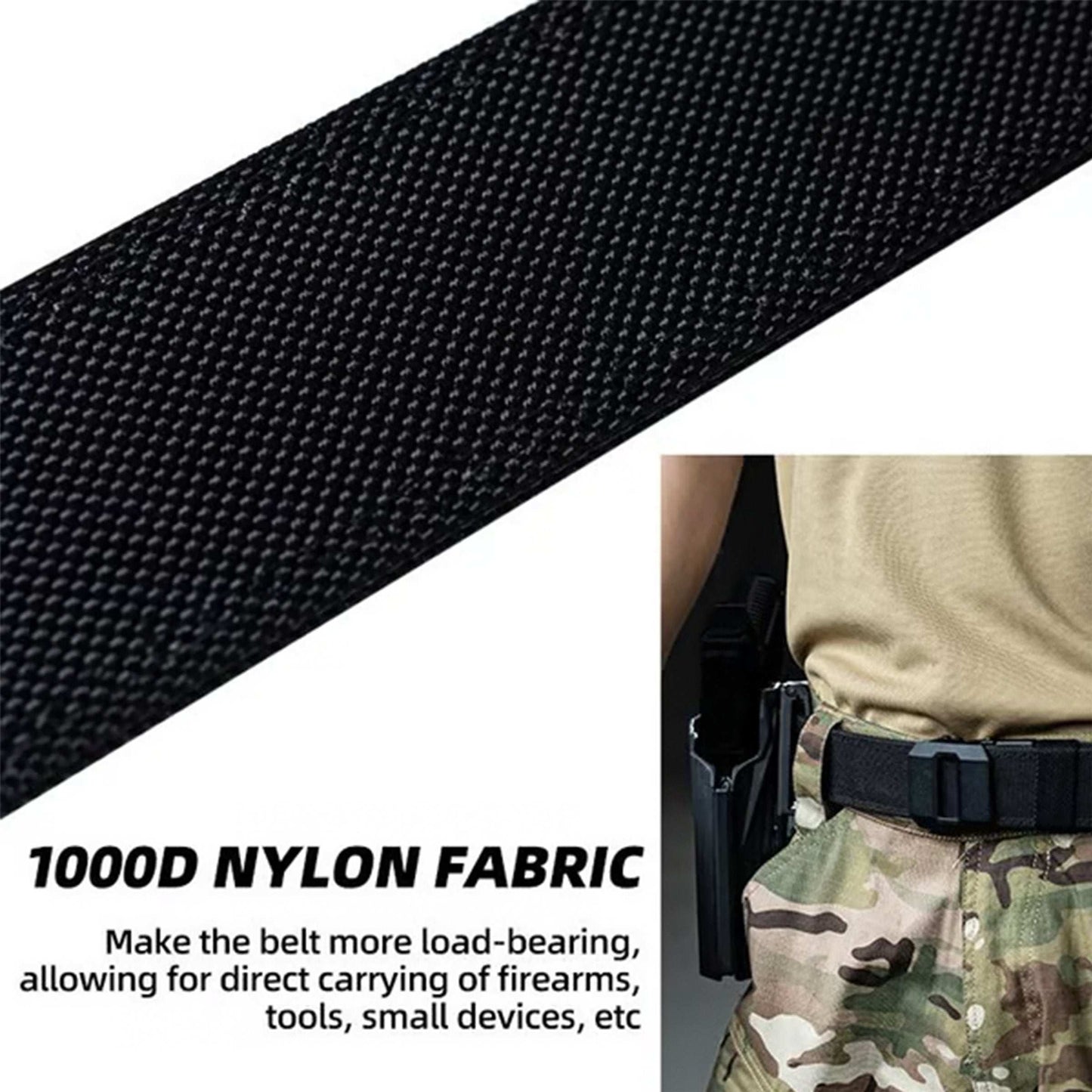 🔥Last Day 49% OFF🔥EDC Nylon Ratchet Belt