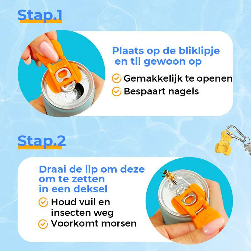 š„Laatste dag speciale aanbieding 50% KORTINGšHandmatige Lichtgewicht Blikopener