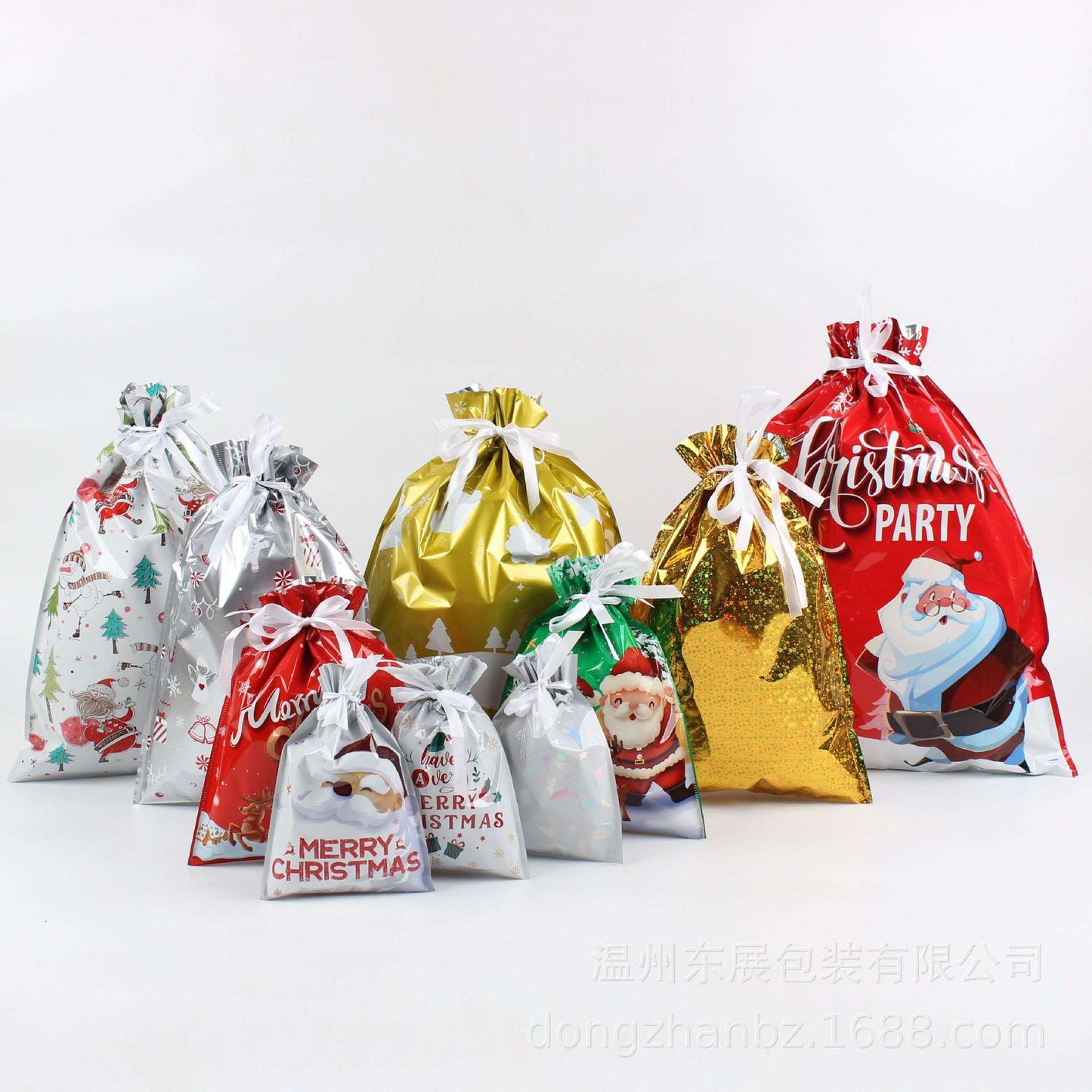 🎄New Christmas Drawstrings Gift Bags🎁