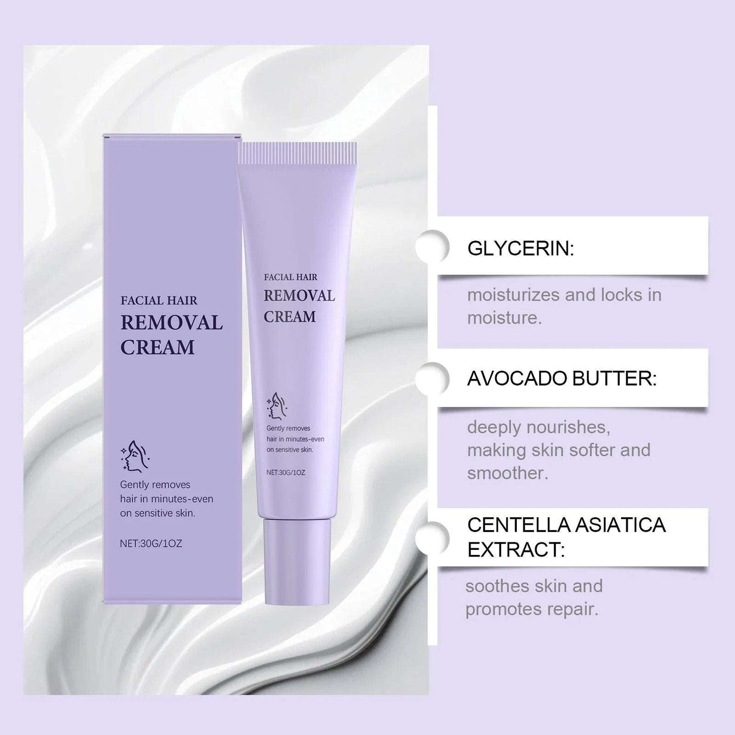 🔥 Buy 1 Get 1 FREE🔥Facial Hair Removal Cream
