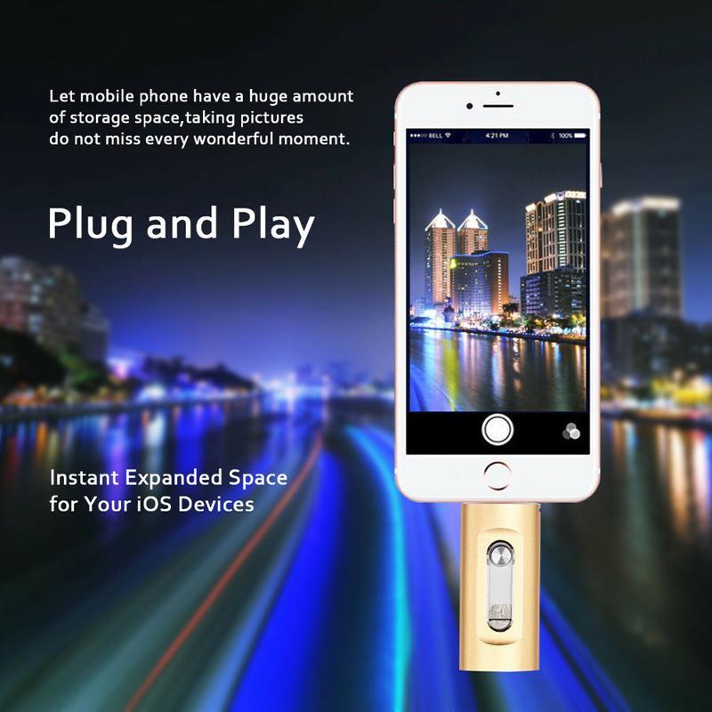 🎁Last Day 50% OFF🔥3 in 1 Flash Drive,High-Speed USB 3.0 OTG Flash Drive + Free Type-C Adapter