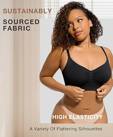 🏆BUY 2 GET 2 FREE⚡Women's Full Coverage Non-Padded Wireless Sculpt Bra