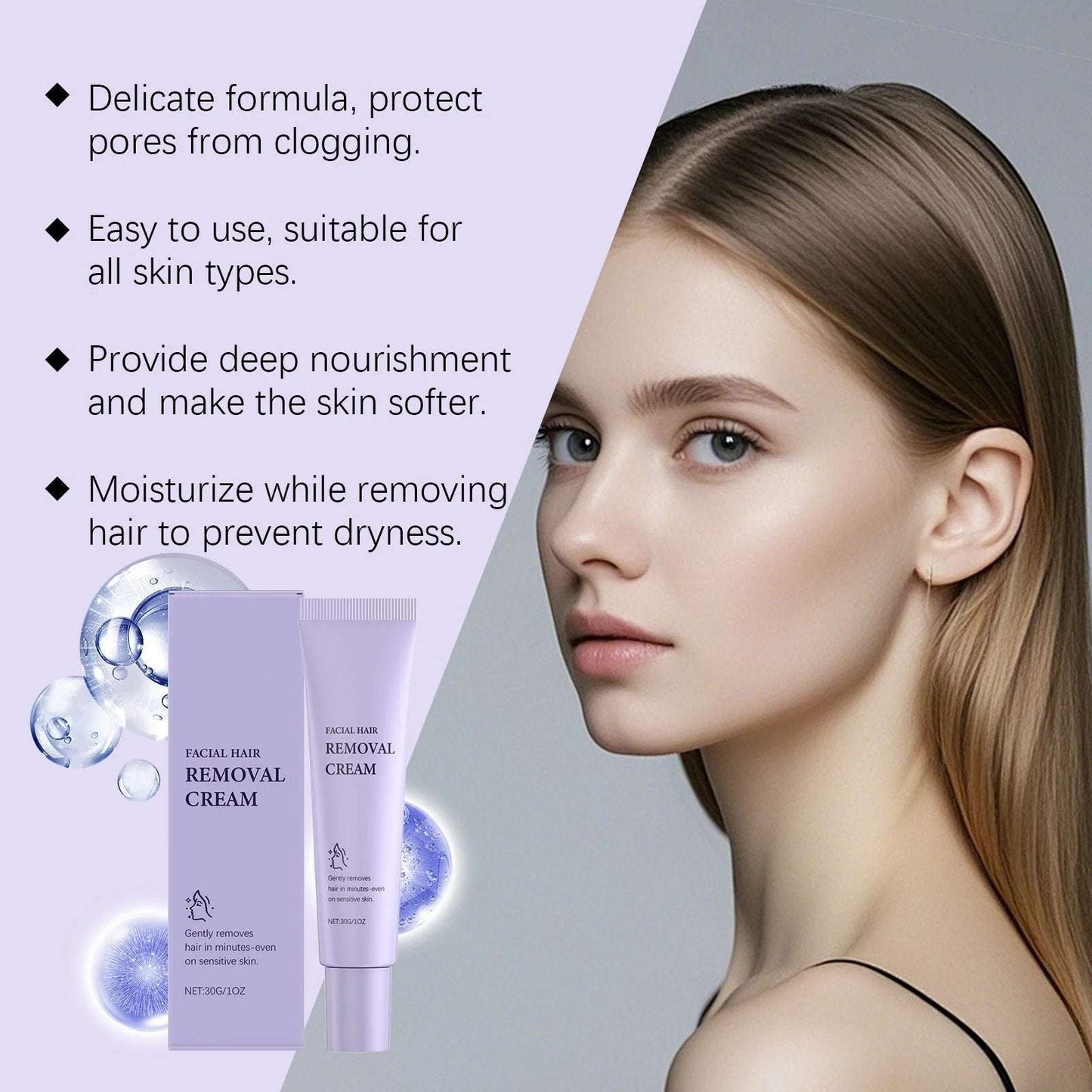 🔥 Buy 1 Get 1 FREE🔥Facial Hair Removal Cream