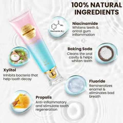 š„Hot Saleš„Niacinamide Whitening Toothpaste - For Healthier, Whiter Teeth!