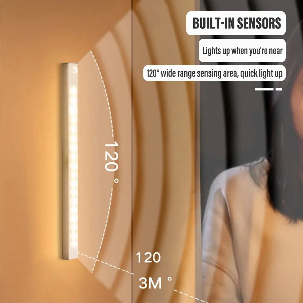 🔥 Punch-free Smart Sensor Magnetic Rechargeable LED Lights💡