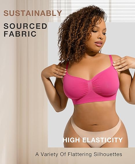 🏆BUY 2 GET 2 FREE⚡Women's Full Coverage Non-Padded Wireless Sculpt Bra