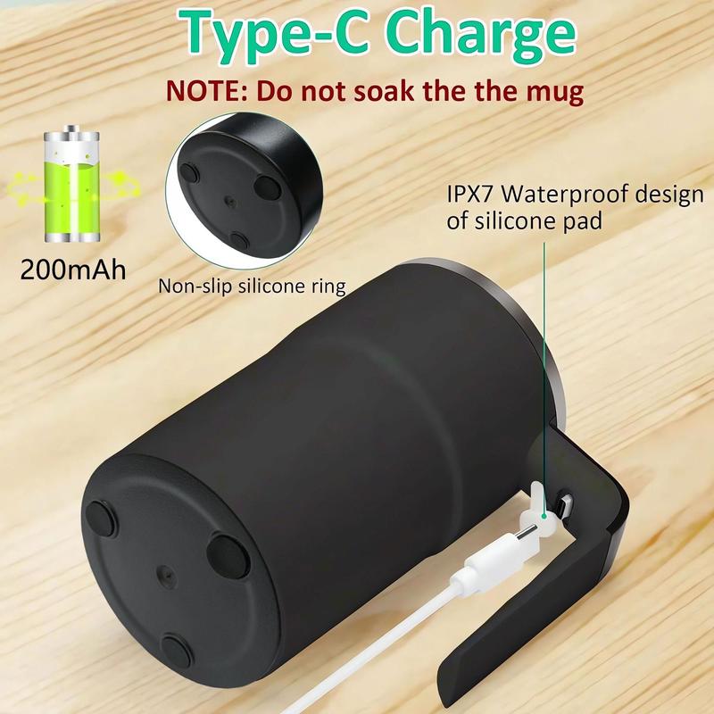 đ„12oz Electric Magnetic Stirring Coffee Mug