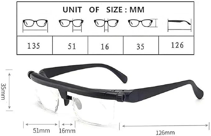 đ„Regret not buying it earlier-Adjustable Focus Glasses for Near and Far Sight