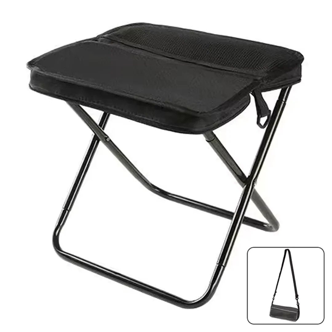 🔥 Unfolds in one second! Load capacity 200 pounds-Foldable Chair Bag