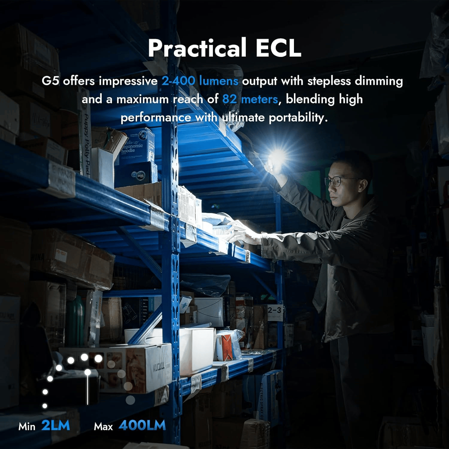 ✨G5 EDC light 400 lumens - Anytime Anywhere Powerful lighting ☀️