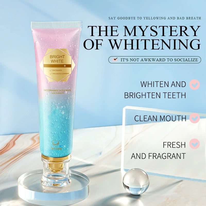 š„Hot Saleš„Niacinamide Whitening Toothpaste - For Healthier, Whiter Teeth!