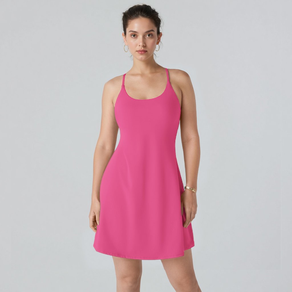 🎁Last Day 50% OFF🔥The Ultimate Tummy Control Backless Active Dress