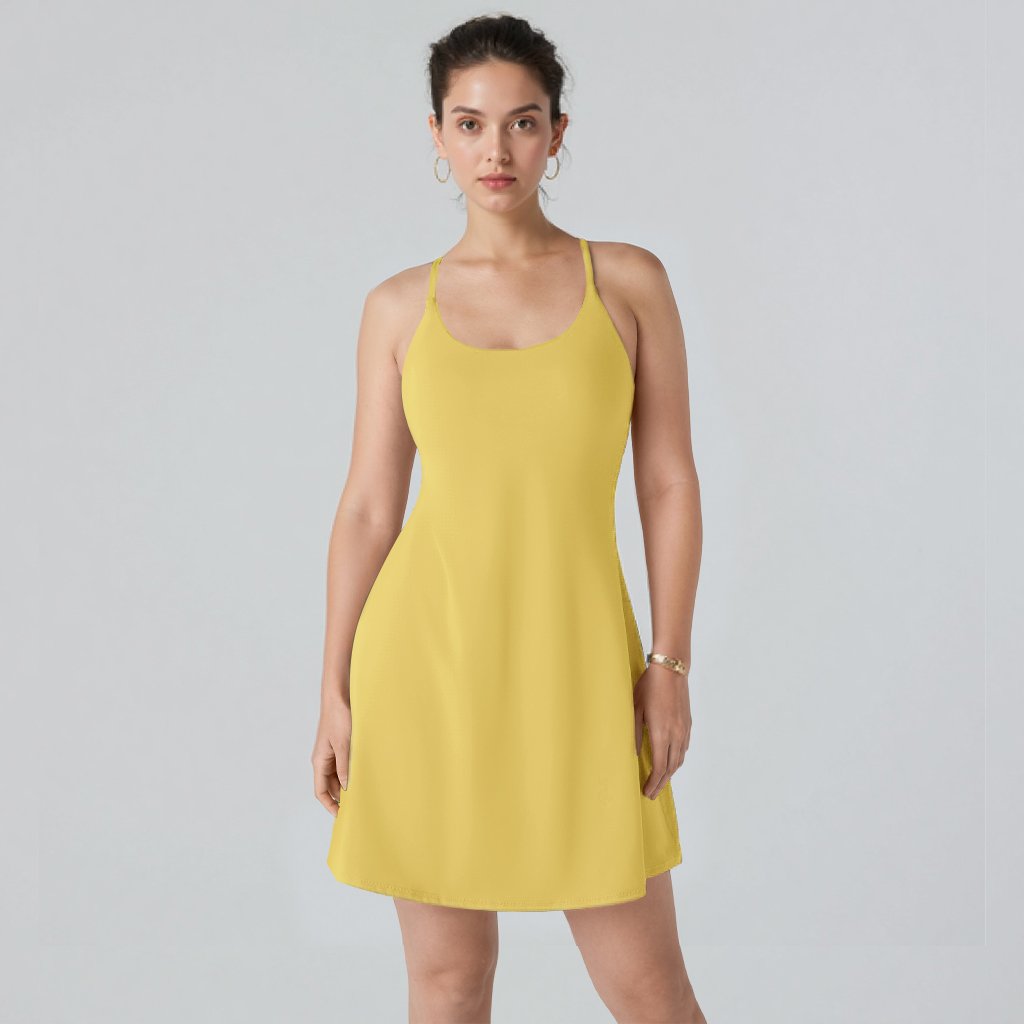 🎁Last Day 50% OFF🔥The Ultimate Tummy Control Backless Active Dress