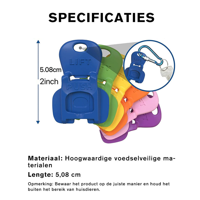 š„Laatste dag speciale aanbieding 50% KORTINGšHandmatige Lichtgewicht Blikopener