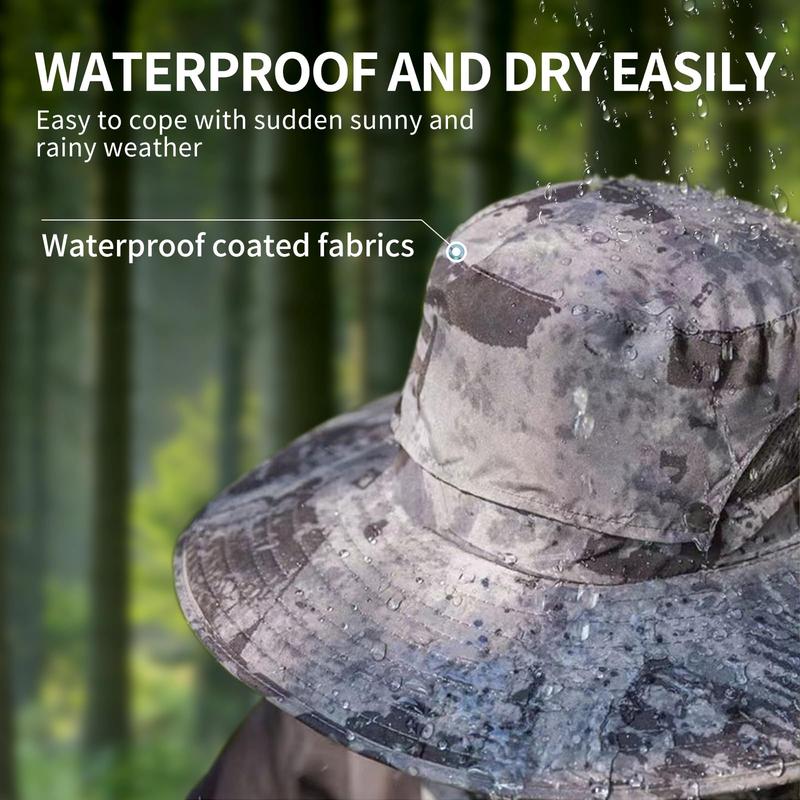 🔥Hot Sale🔥Premium Solar Fan Wide Brim Hat