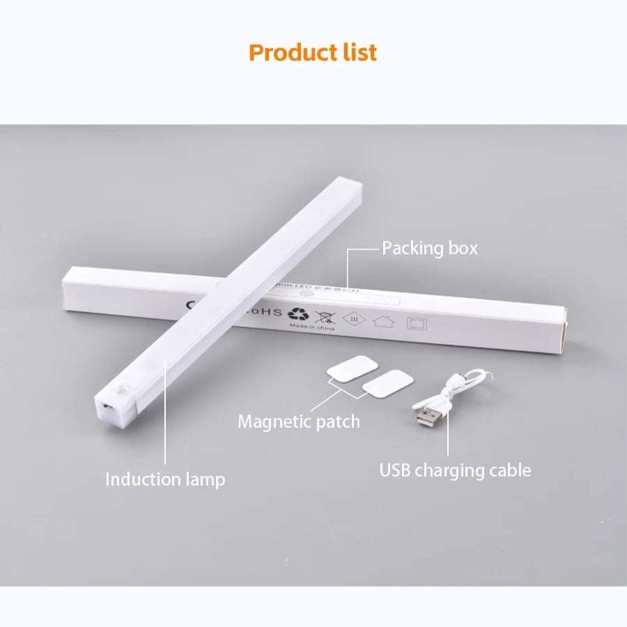 🔥 Punch-free Smart Sensor Magnetic Rechargeable LED Lights