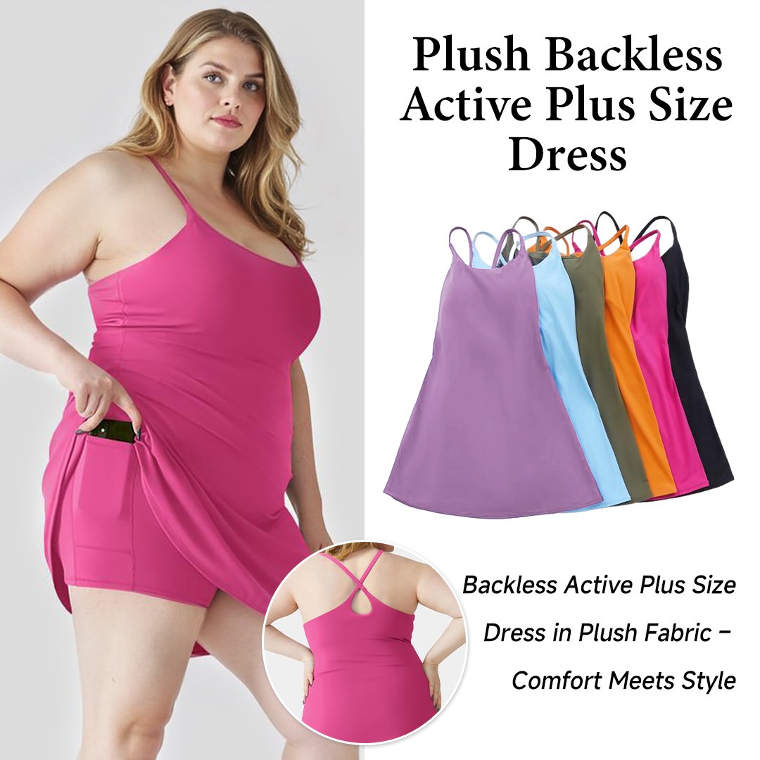 🎁Last Day 50% OFF🔥The Ultimate Tummy Control Backless Active Dress
