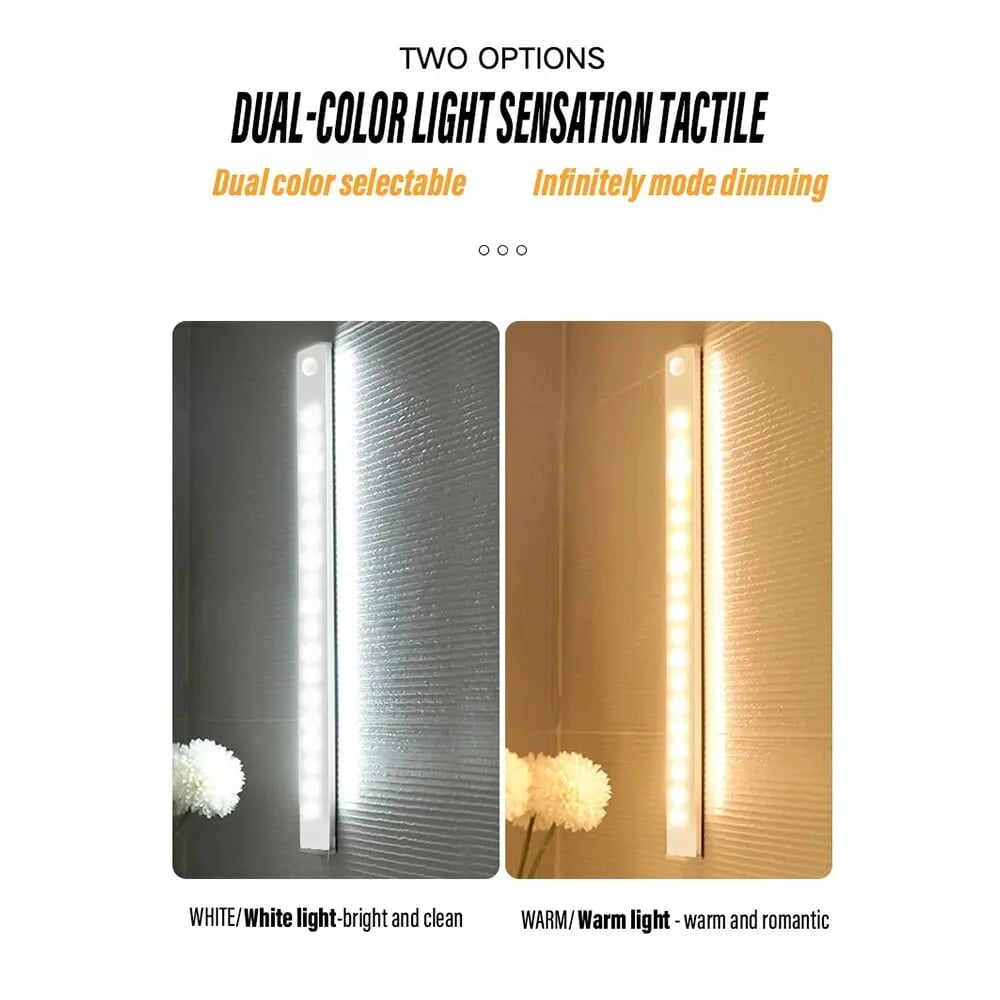 🔥 Punch-free Smart Sensor Magnetic Rechargeable LED Lights💡