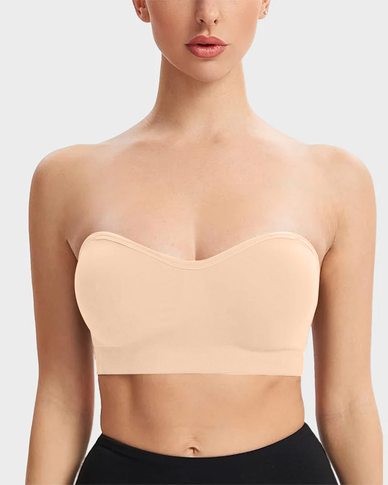🔥Buy 2 Get 1 Free🔥Non-Slip Bandeau Seamless Wireless Strapless Bra