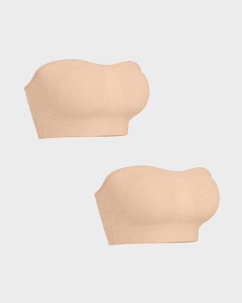 🔥Buy 2 Get 1 Free🔥Non-Slip Bandeau Seamless Wireless Strapless Bra