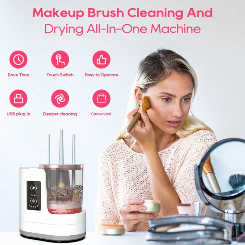đLast Day 49% OFFđ„Makeup Brush Cleaner & Dryer