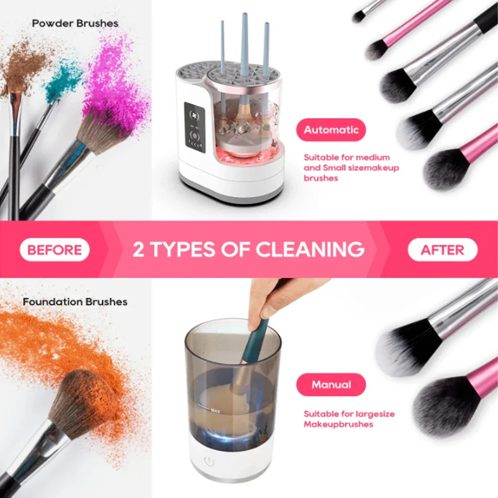 đLast Day 49% OFFđ„Makeup Brush Cleaner & Dryer