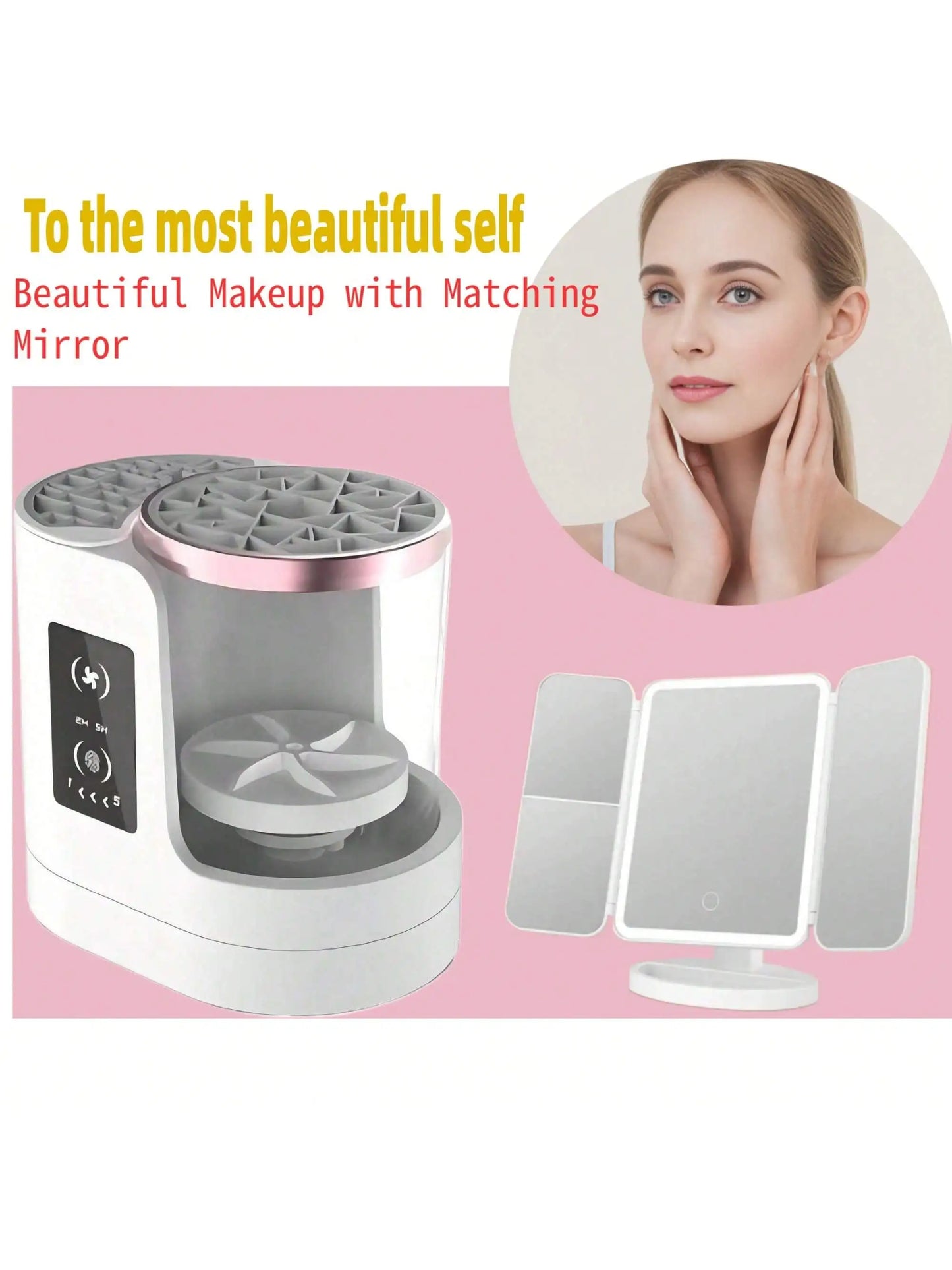 đLast Day 49% OFFđ„Makeup Brush Cleaner & Dryer