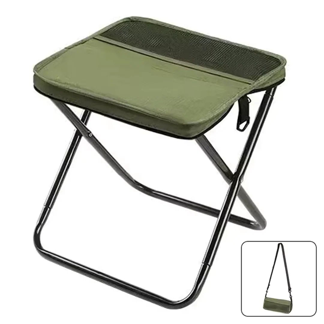 🔥 Unfolds in one second! Load capacity 200 pounds-Foldable Chair Bag