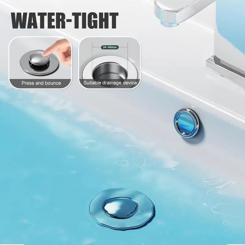 🔥Buy 1 Get 3 Free🔥 Bathroom Sink Stopper Hair Catcher
