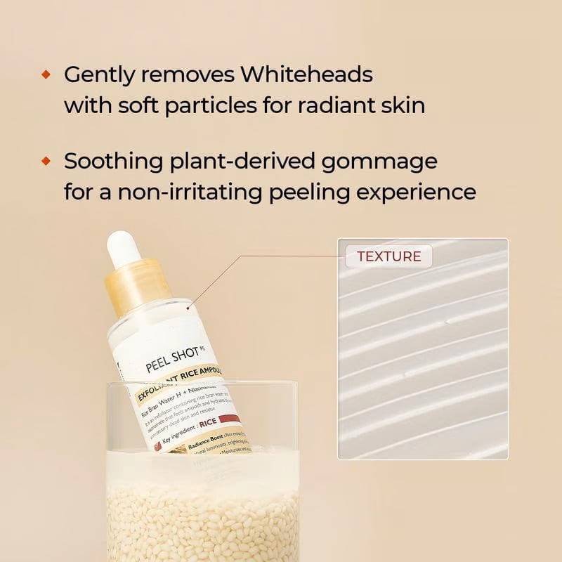 🏆Flash Sale⚡- - Peel Shot Glow Rice Ampoule Duo