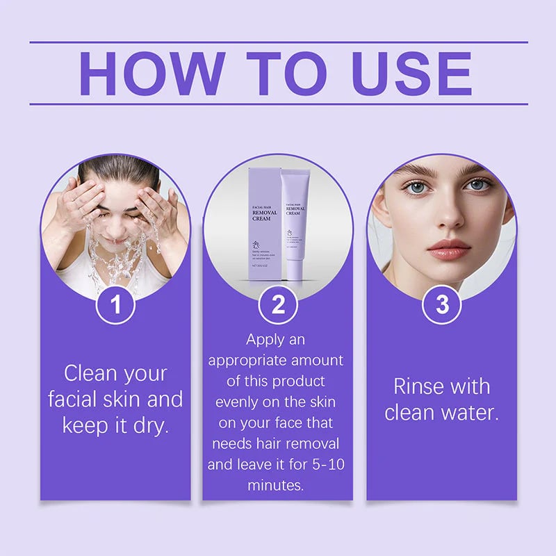 🔥 Buy 1 Get 1 FREE🔥Facial Hair Removal Cream