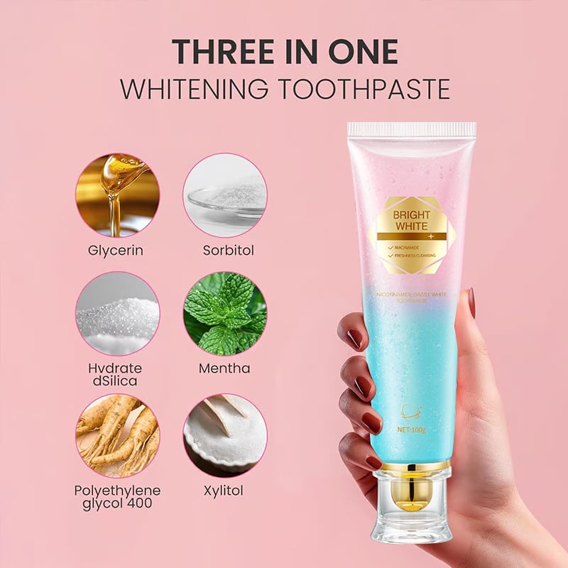 š„Hot Saleš„Niacinamide Whitening Toothpaste - For Healthier, Whiter Teeth!
