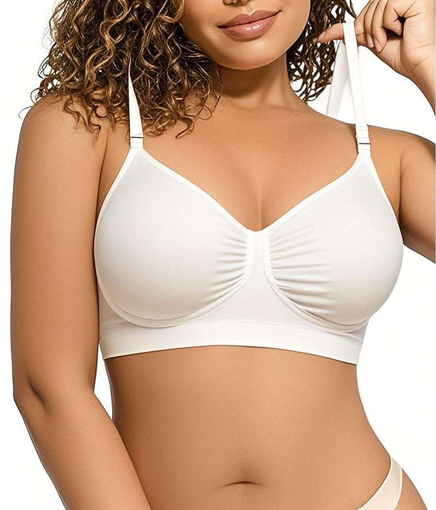 🏆BUY 2 GET 2 FREE⚡Women's Full Coverage Non-Padded Wireless Sculpt Bra