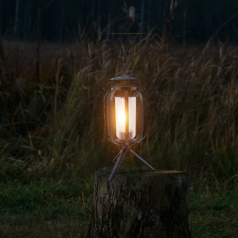 🌞2025 Promotion🔥 Solar Lantern Outdoor Light, Four Modes