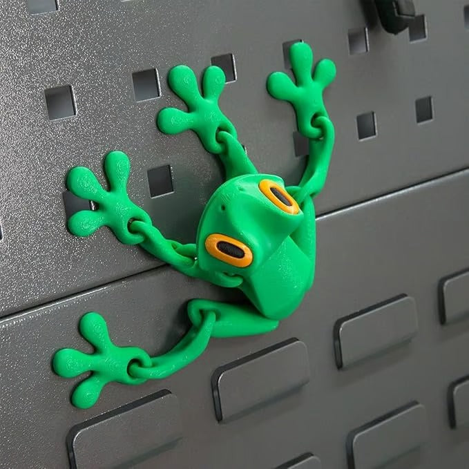 🎁BUY 4 GET 3 FREE🎁🐸✨2025 Large 3D Magnetic Frog Model with Articulated Joints