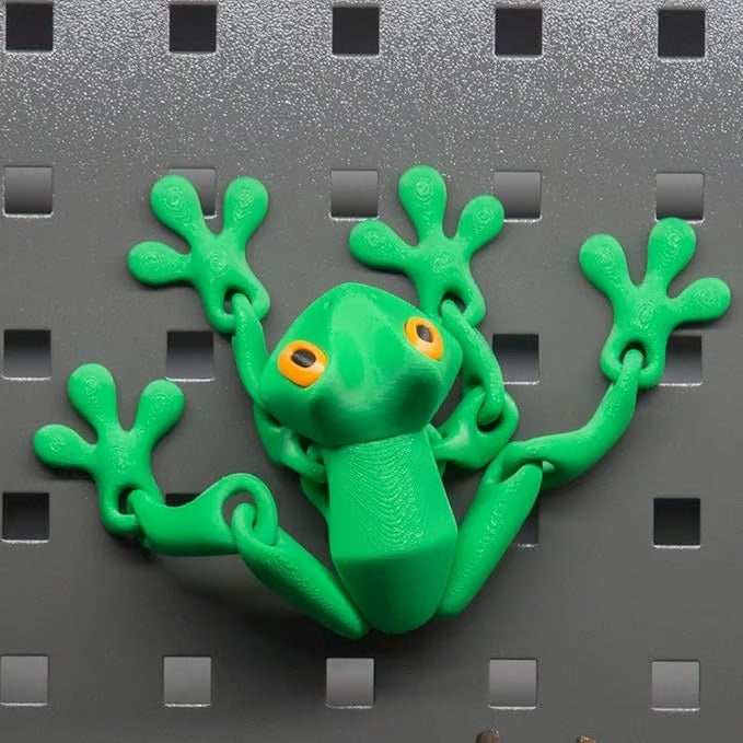 🎁BUY 4 GET 3 FREE🎁🐸✨2025 Large 3D Magnetic Frog Model with Articulated Joints