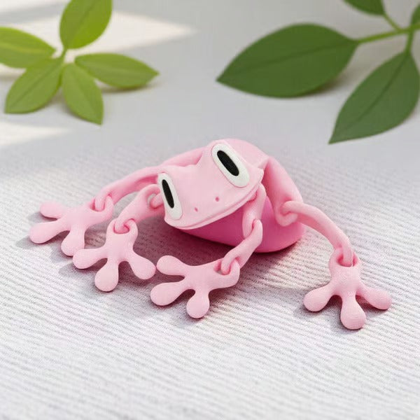 🎁BUY 4 GET 3 FREE🎁🐸✨2025 Large 3D Magnetic Frog Model with Articulated Joints