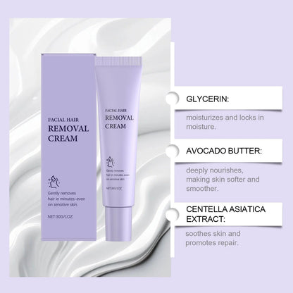 🔥 Buy 1 Get 1 FREE🔥Gentle and Painless Facial Hair Removal Cream