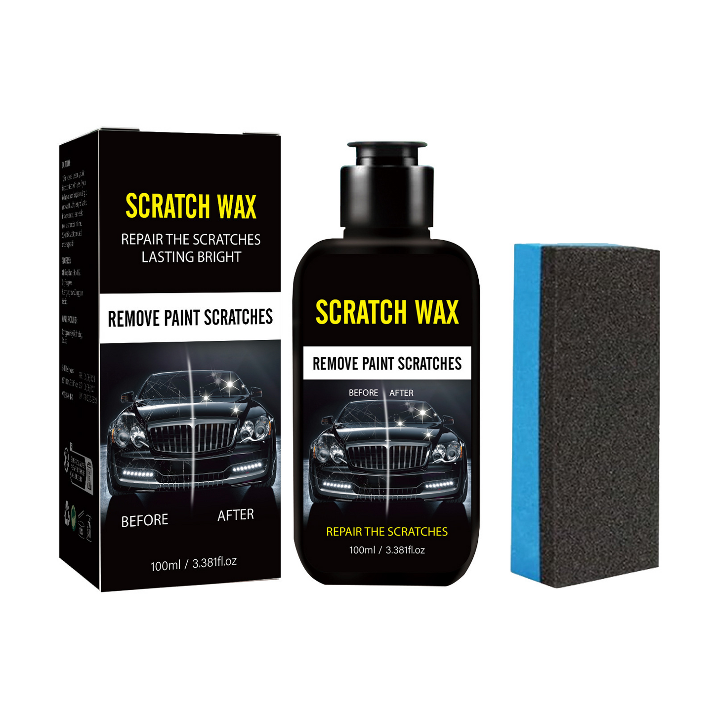 🔥Immediate effect- Car Scratch Removal Cream
