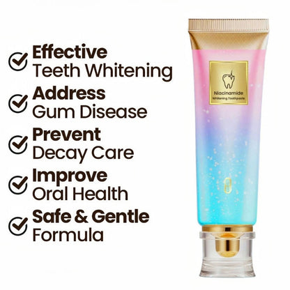 🔥Limited Stock –Niacinamide Whitening Toothpaste